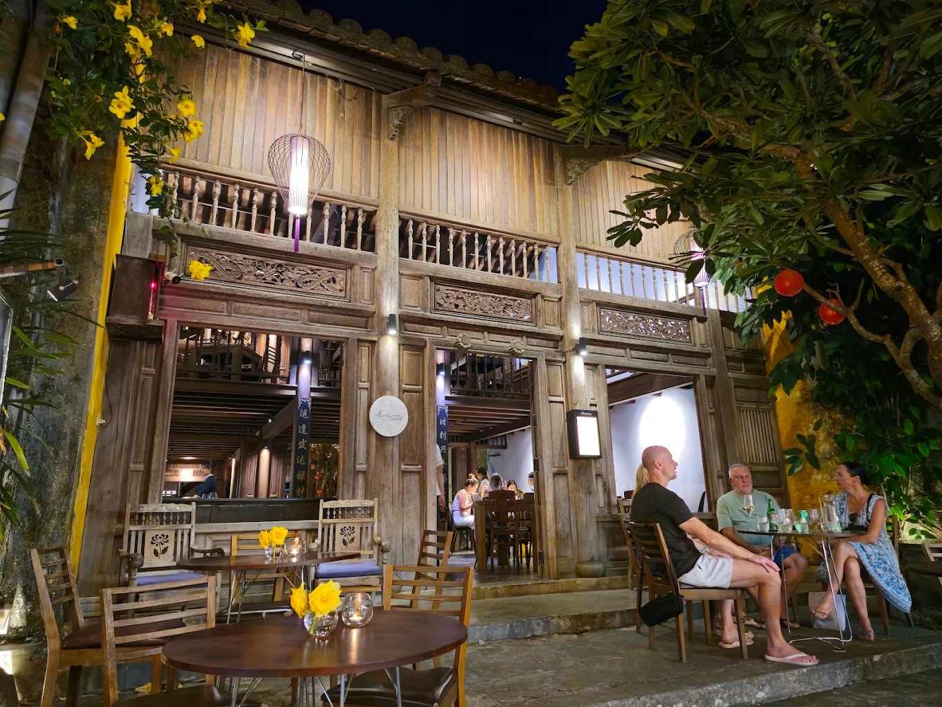 Lim Dining Room blends traditional Vietnamese architecture with modern Italian design creating a warm and inviting atmosphere